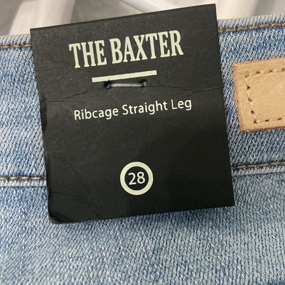 Blank NYC The Baxter Ripped High Waisted Ribcage Straight Leg Jeans size 28 - Picture 10 of 13